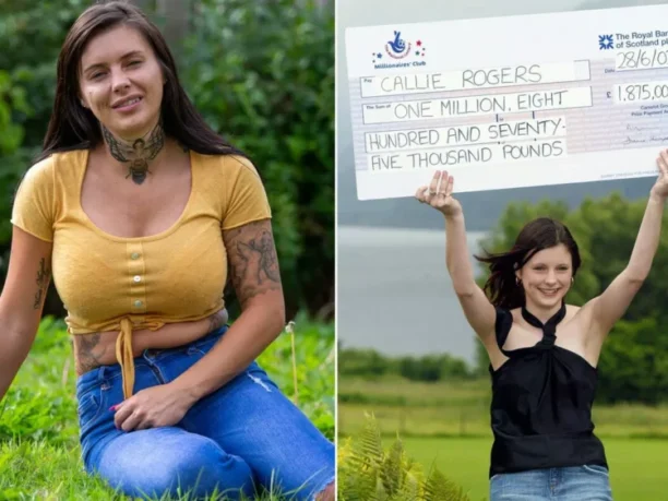 Callie Rogers, lottery winner story image